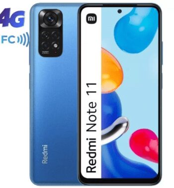Smartphone xiaomi redmi note 11 nfc 4gb/ 128gb/ 6.43'/ azul ocaso